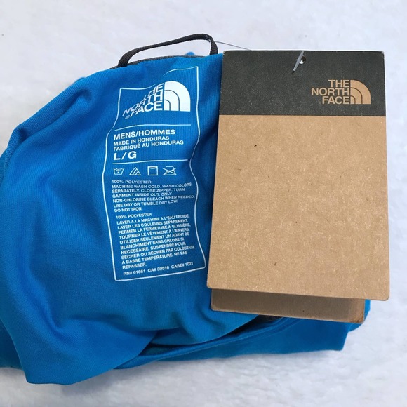 The North Face NWT Blue Short Sleeves Shirt Men XL *Pls See Description* - Picture 7 of 8